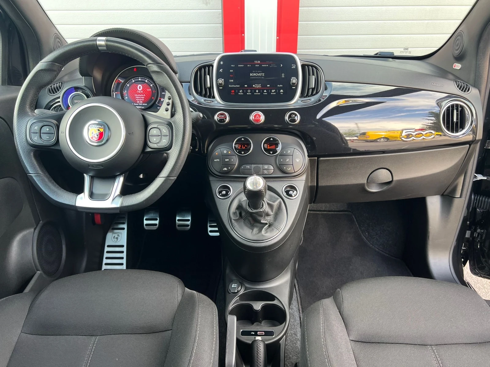 Abarth 595 595 KLIMATRONIK NAVI EVRO 6D 97000KM!!! ЛИЗИНГ!!!, снимка 12 - Автомобили и джипове - 55825796