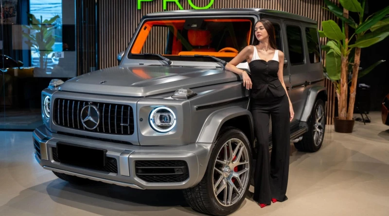 Mercedes-Benz G 63 AMG 4.0 V8 Custom Hermes Edition, снимка 1 - Автомобили и джипове - 49042888