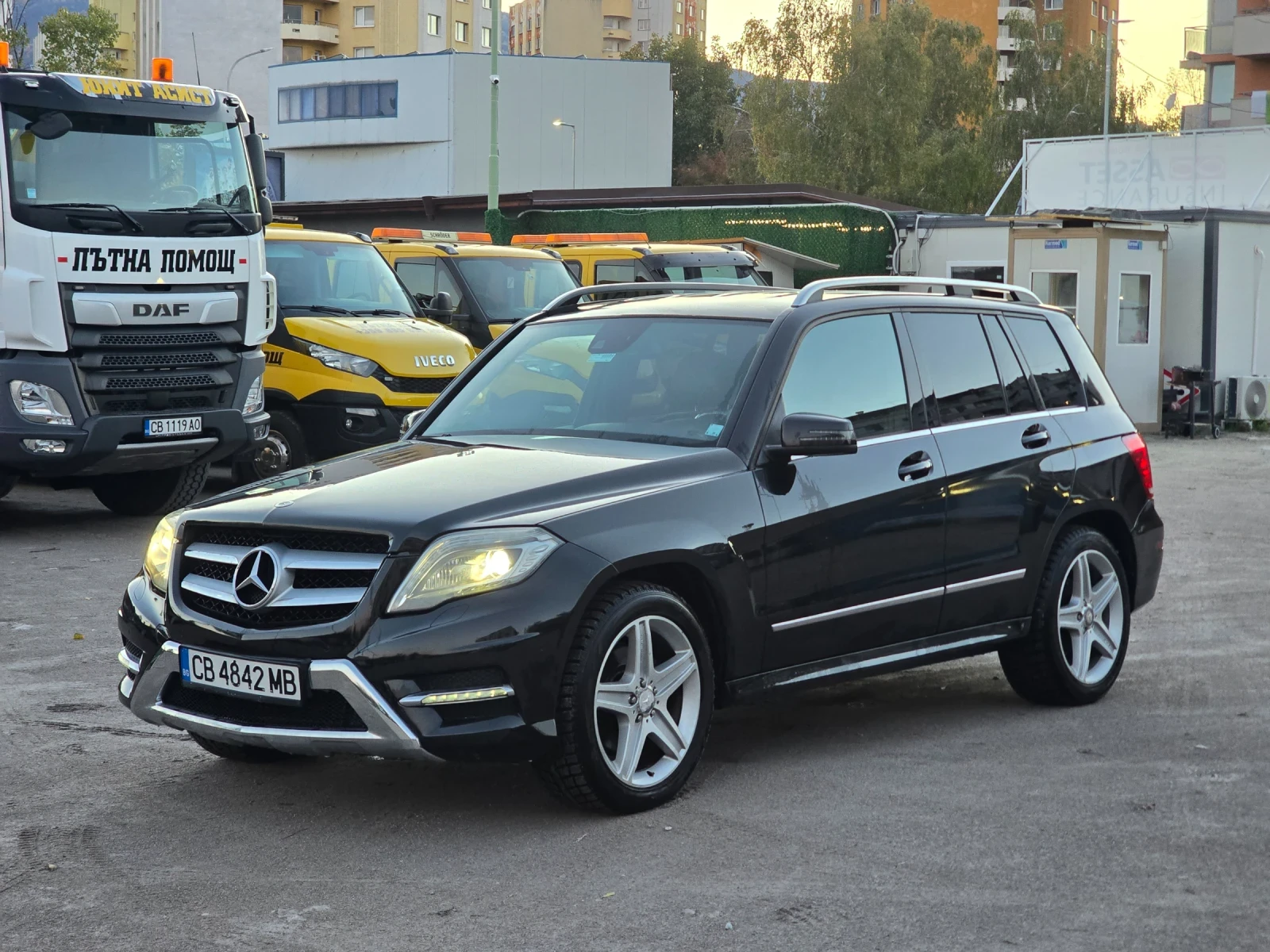 Mercedes-Benz GLK 220CDI AMG LINE 20&#39; НОВИ ГУМИ, снимка 1