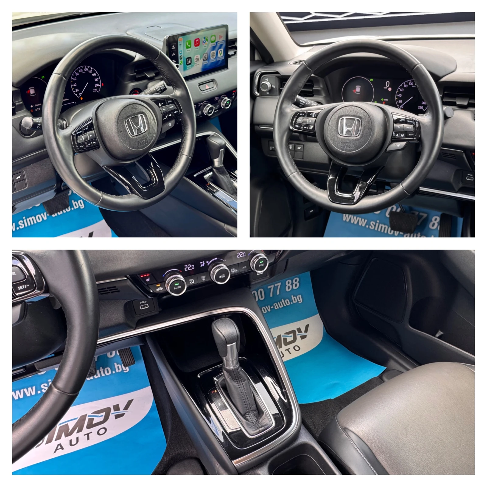 Honda Hr-v 1.5HYBRID АВТОМАТИК НАВИГАЦИЯ КОЖА КАМЕРА APPLECAR, снимка 10 - Автомобили и джипове - 54705109