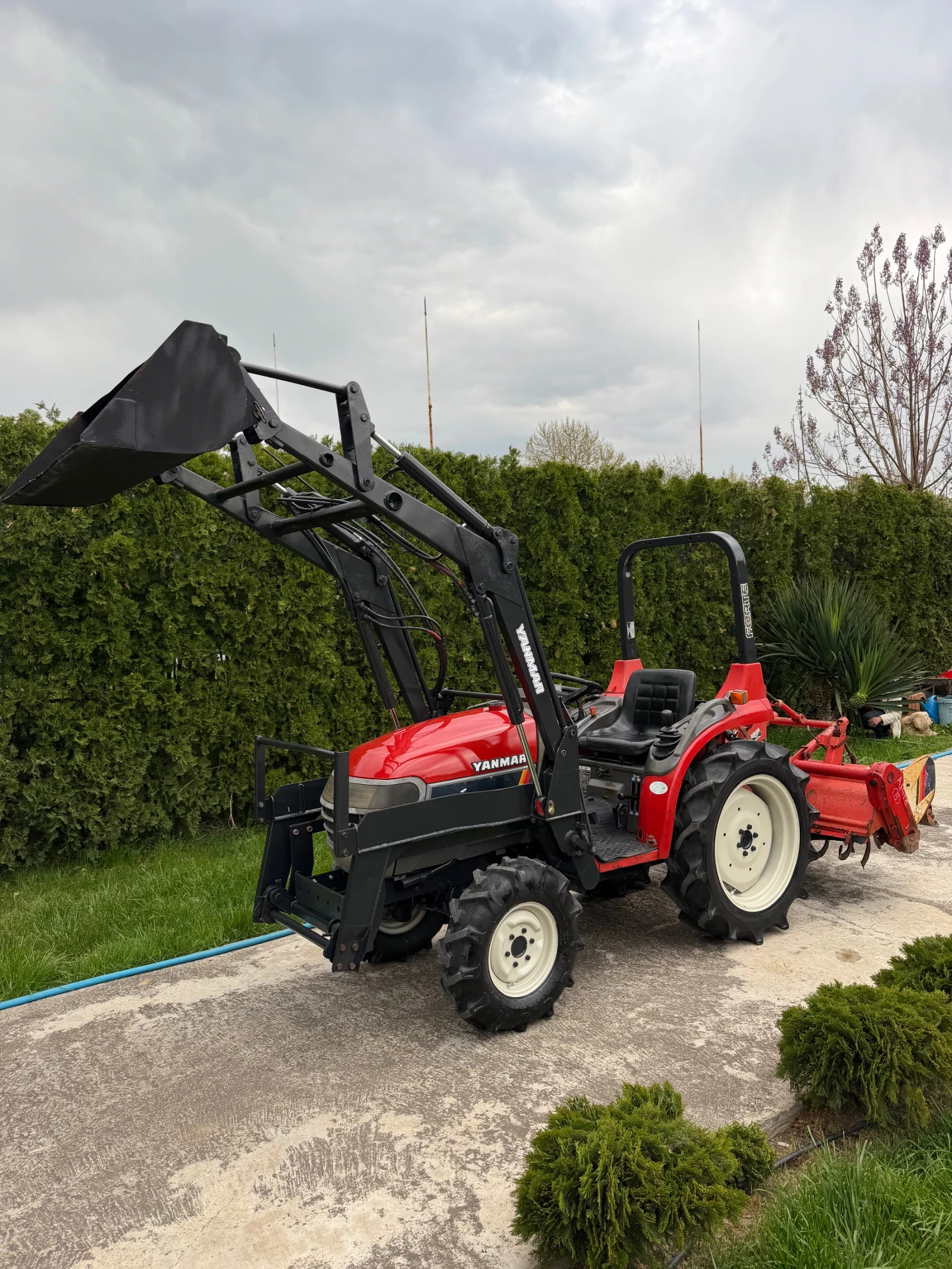 Трактор Yanmar * AF-18* ЧЕЛЕН ТОВАРАЧ* ФРЕЗА* 