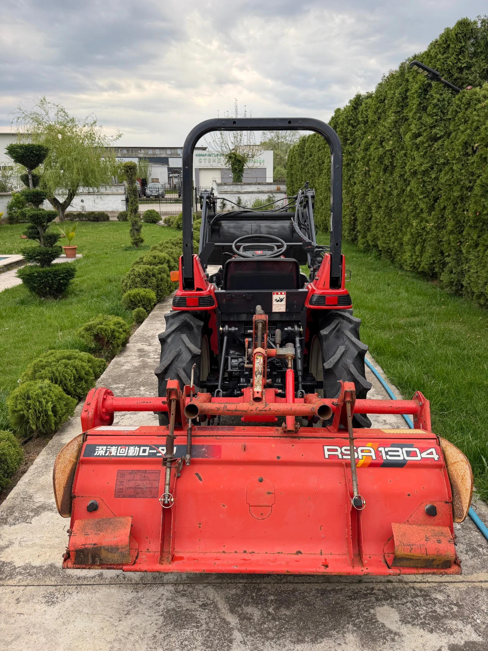 Трактор Yanmar * AF-18* ЧЕЛЕН ТОВАРАЧ* ФРЕЗА* , снимка 6 - Селскостопанска техника - 54257279