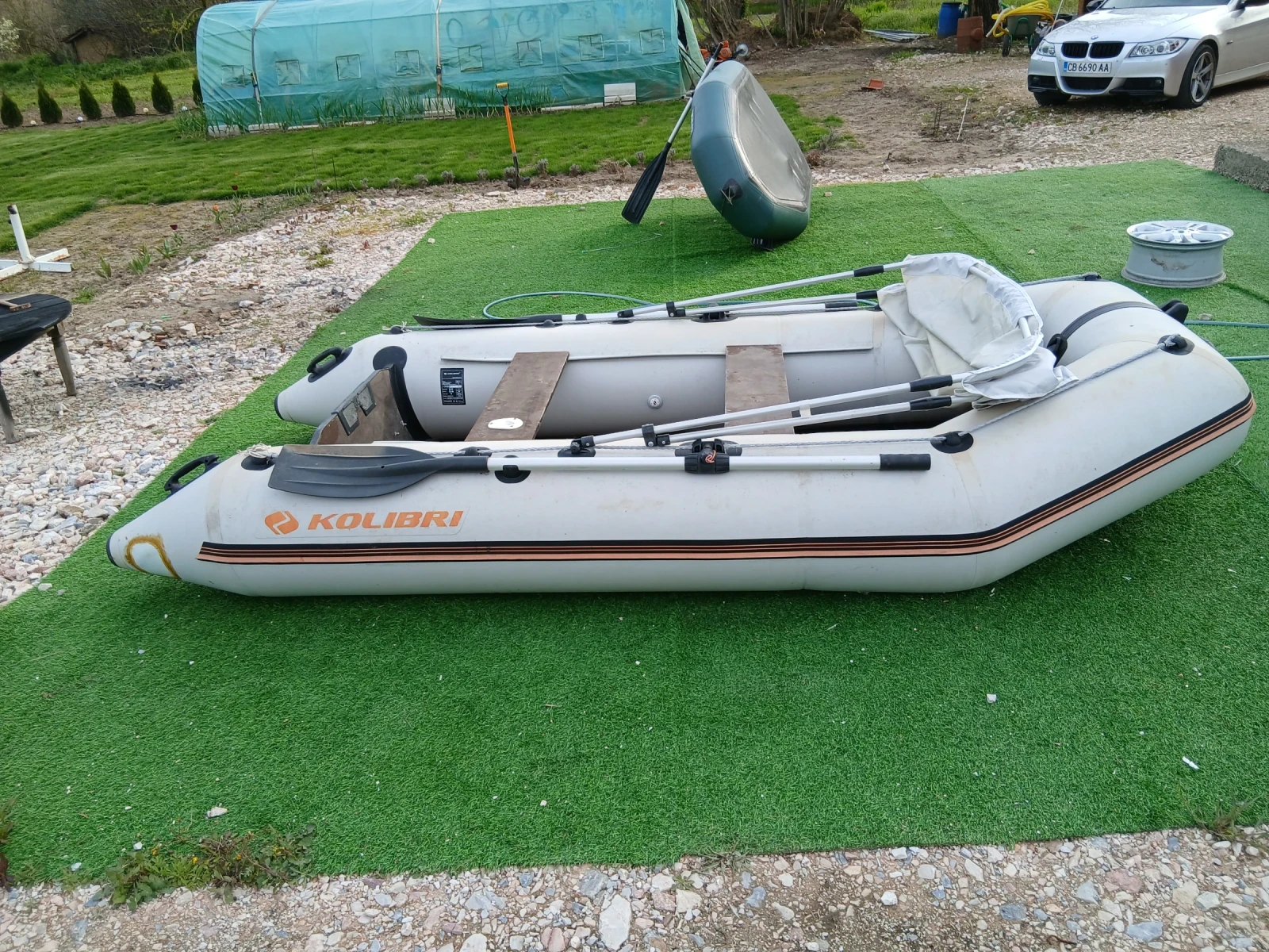 Надуваема лодка Собствено производство Kolibri