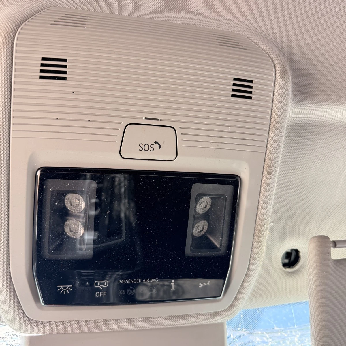 Плафон за вътрешно осветление VW Golf 85 20 TDI DTR 2021 LED Сензорен 5H094710