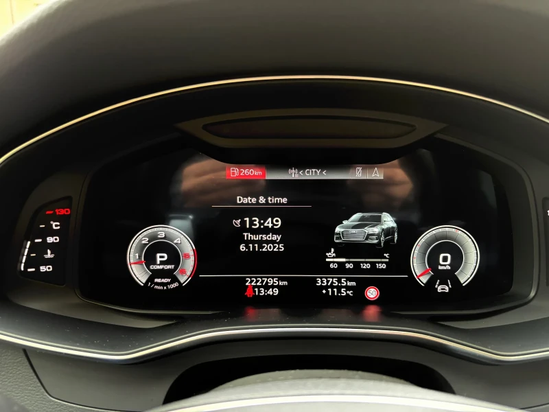 Audi A6 2022* 45TDI* MATRIX* S LINE* MHEV* QUATTRO* 245* , снимка 10 - Автомобили и джипове - 52335444