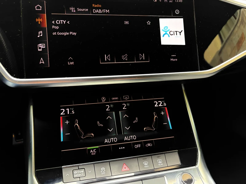 Audi A6 2022* 45TDI* MATRIX* S LINE* MHEV* QUATTRO* 245* , снимка 11 - Автомобили и джипове - 52335444