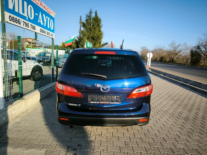 Mazda 5 1, 8i-116k.c.7места, 6скор.КЛИМАТРОНИК, ЕВРО  5В!, снимка 5 - Автомобили и джипове - 52809103