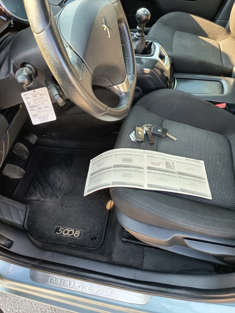 Peugeot 5008 1.6/156к.с Е5/7м/6с ПАНОРАМА/СПОРТ, снимка 13 - Автомобили и джипове - 52996893