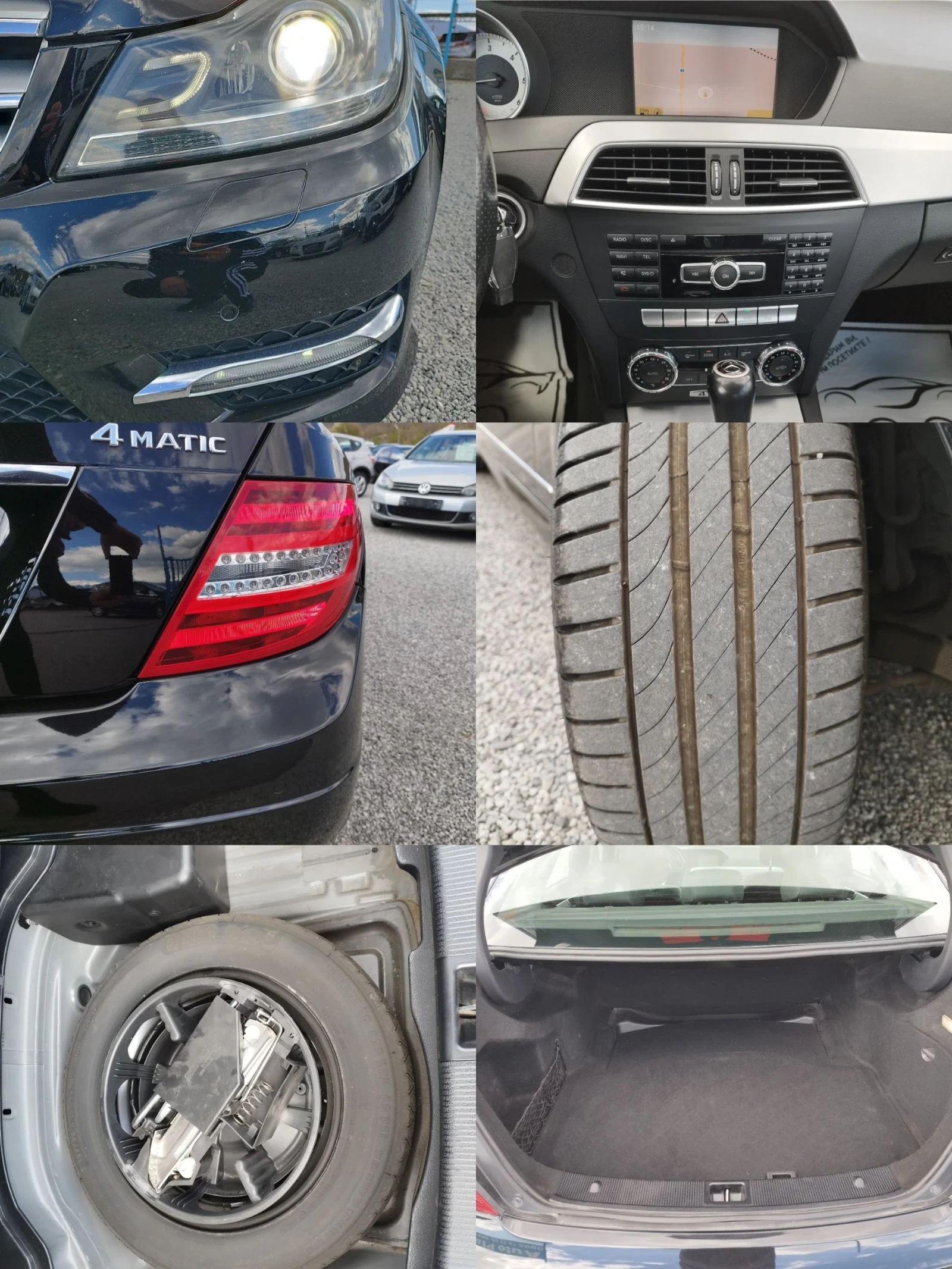 Mercedes-Benz C 250 CDI AMG-PAKET 4-MATIC, снимка 15 - Автомобили и джипове - 53921301