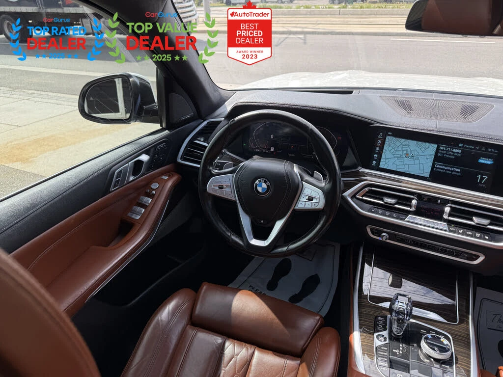 BMW X7 xDrive40i AWD ДИГИТАЛНО* ТАБЛО* 360КАМЕРА* ПОДГРЕВ, снимка 13 - Автомобили и джипове - 55095148