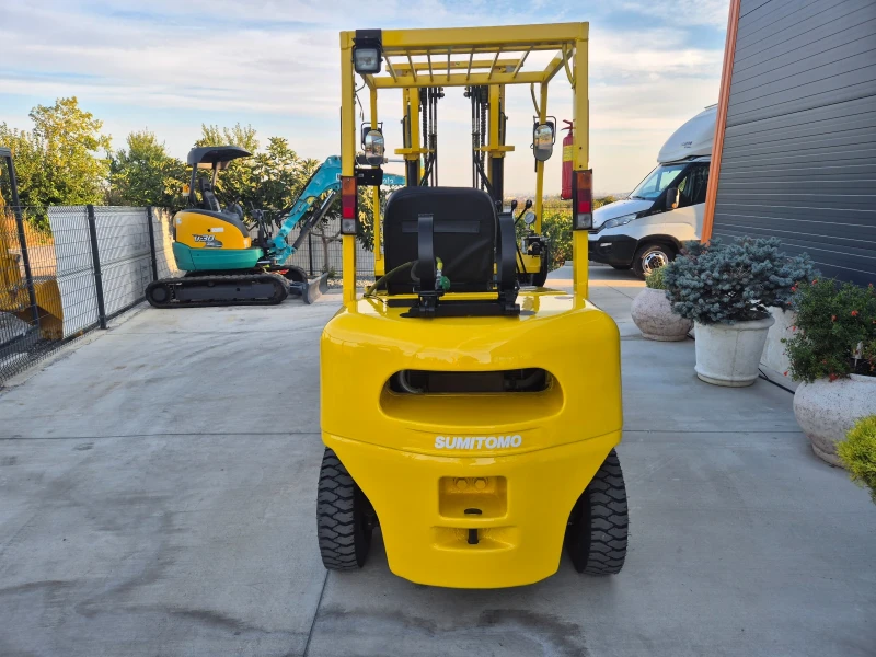 Мотокар Yale SUMITOMO / 2.5 тона / AВТОМАТ / ГАЗ / ИЗРАВНИТЕЛ, снимка 4 - Индустриална техника - 49458940