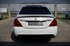 Mercedes-Benz S 500 4-matic Designo-бяла перла!, снимка 2