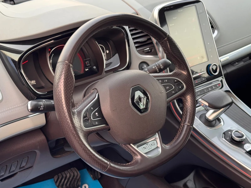 Renault Espace 1.8TCE INITIALE 4CONTROL HEAD-UP KEYLESSGO ПАНОРАМ, снимка 12 - Автомобили и джипове - 52437990