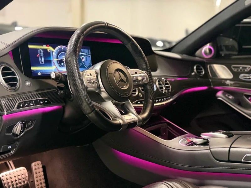 Mercedes-Benz S 63 AMG 4 MATIC * АвтоКредит(ЦЕНА ДО БГ), снимка 7 - Автомобили и джипове - 53566525