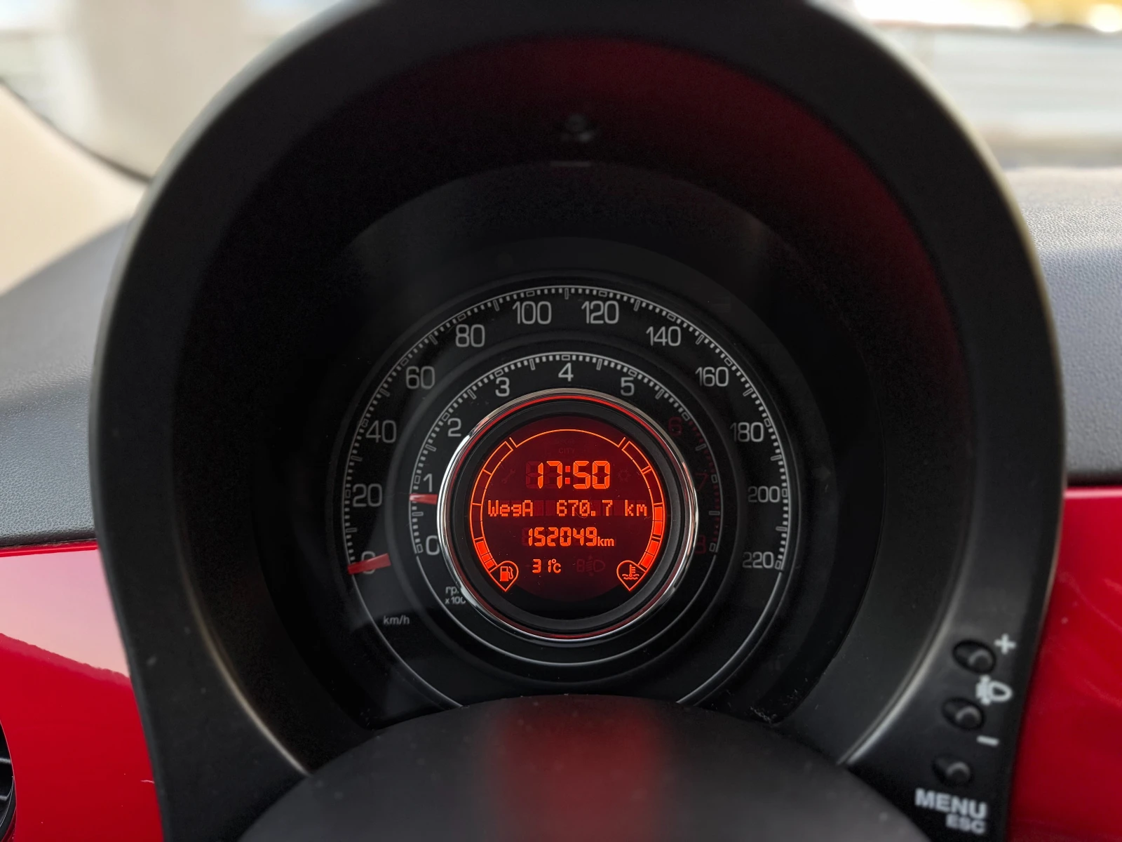 Fiat 500 - 1.4 - 100к.с. - Sport - Clima - Обслужена - - изображение 9