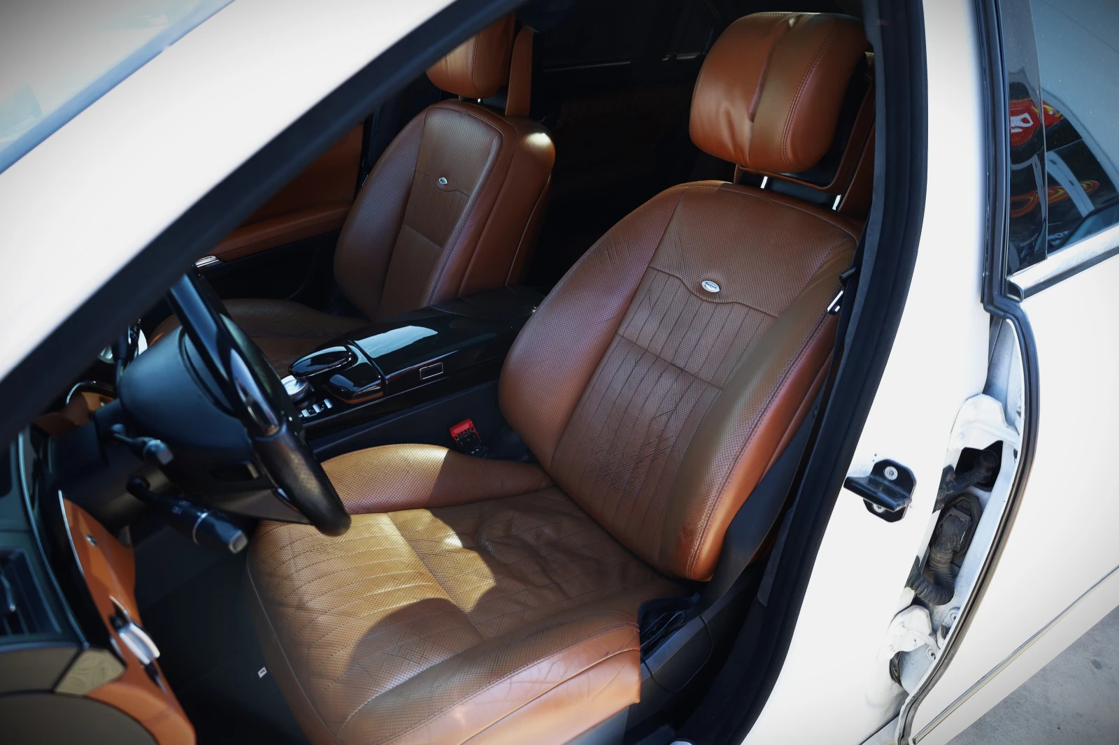 Mercedes-Benz S 500 4-matic Designo-бяла перла!, снимка 7 - Автомобили и джипове - 54253813