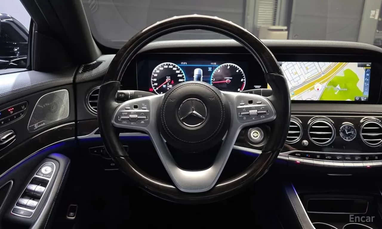 Mercedes-Benz S 400 LONG /ОБДУХВАНЕ/ПАНОРАМА/ДИСТРОНИК/360, снимка 13 - Автомобили и джипове - 55793014