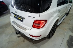 Mercedes-Benz ML 63 AMG FACELIFT LED NAVI DESIGNO H&K ЛИЗИНГ 100%, снимка 9
