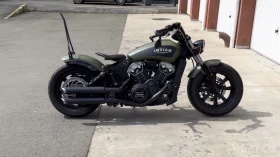 ����� �� �������� �� Indian Scout Bobber Twenty