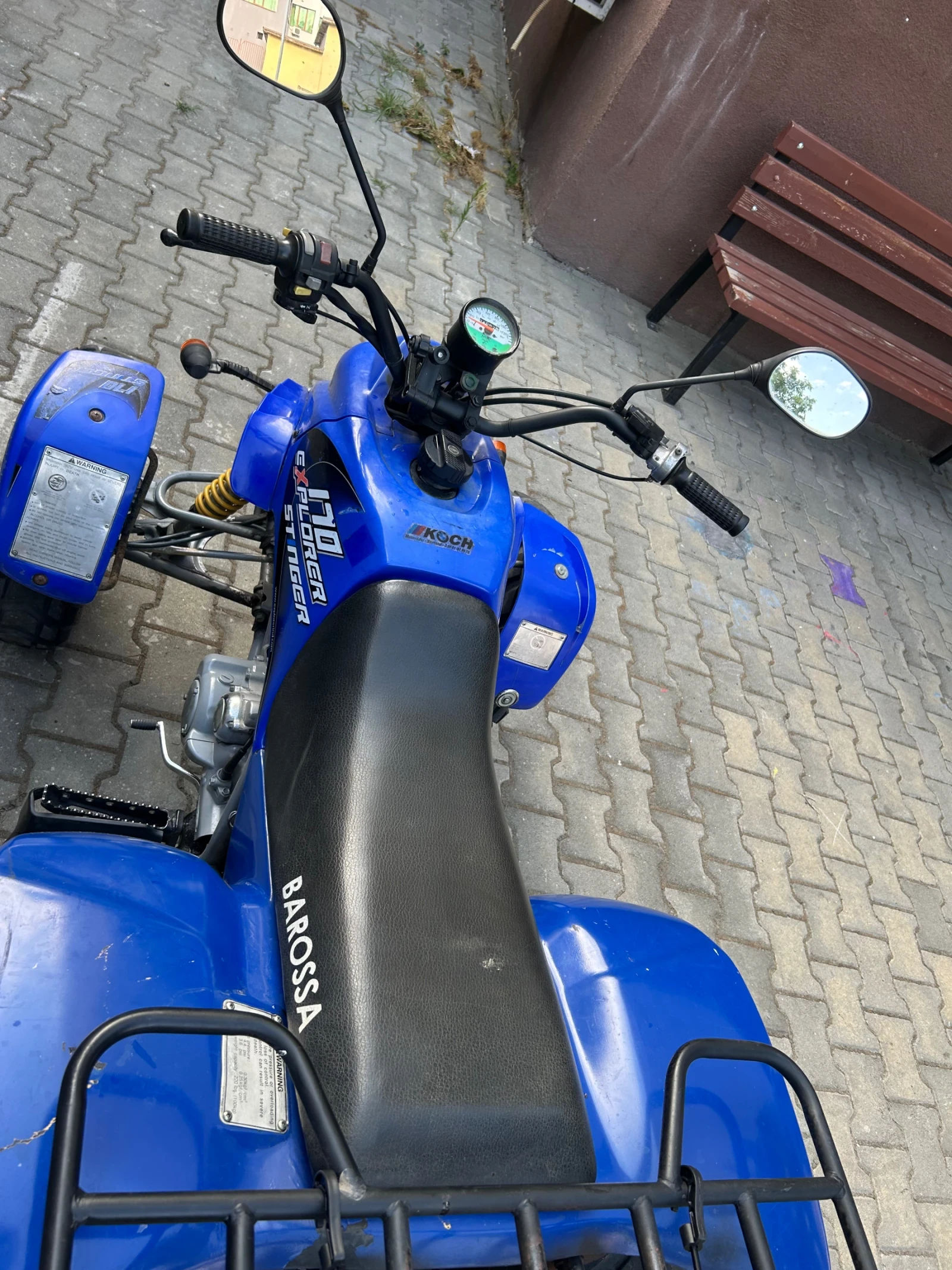 Kymco Sting Barossa Stinger 170 - изображение 8