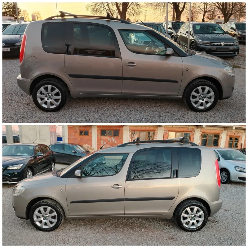 Skoda Roomster 1.4i-86к.с/КЛИМАТИК/ГАЗОВ ИНЖЕКЦИОН!!! , снимка 4 - Автомобили и джипове - 48370200