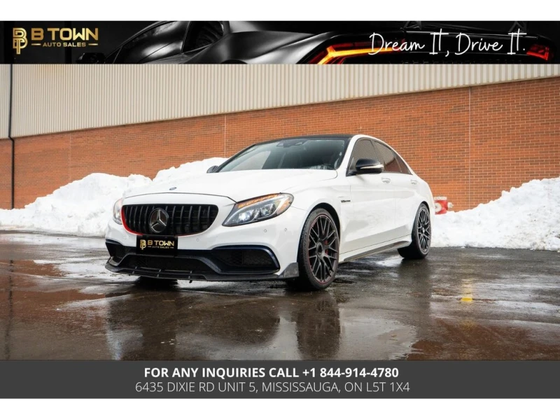 Mercedes-Benz C 63 AMG 63S EDITION ONE* Fully Loaded* Keyless* HUD* Lane , снимка 3 - Автомобили и джипове - 53182834