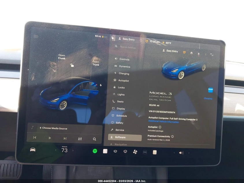 Tesla Model 3 Long Range Dual Motor All-Wheel Drive, снимка 7 - Автомобили и джипове - 53848407