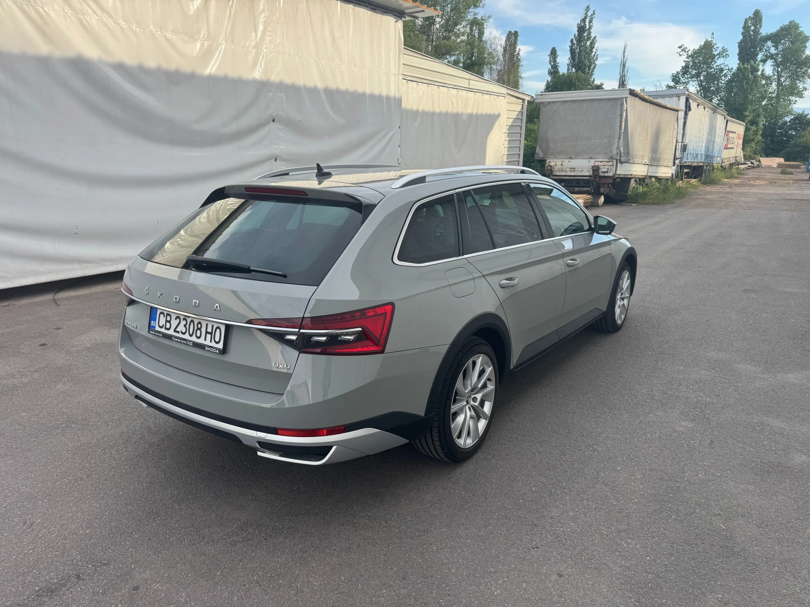 Skoda Superb Scout Еуратек, снимка 4 - Автомобили и джипове - 54982123