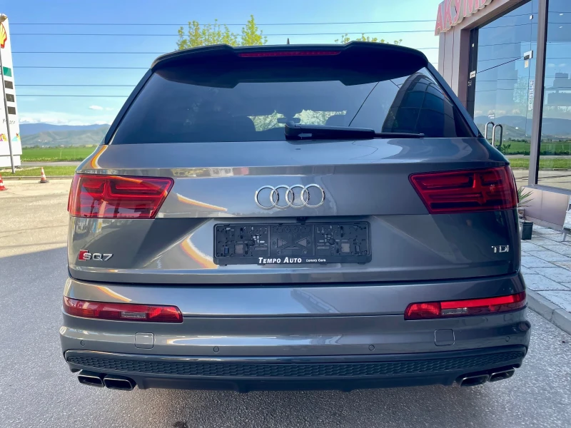 Audi SQ7 4.0V8T-CERAMIC-3S-LINE-DISTRONIK-7места-ПАНОРАМА, снимка 5 - Автомобили и джипове - 50020606