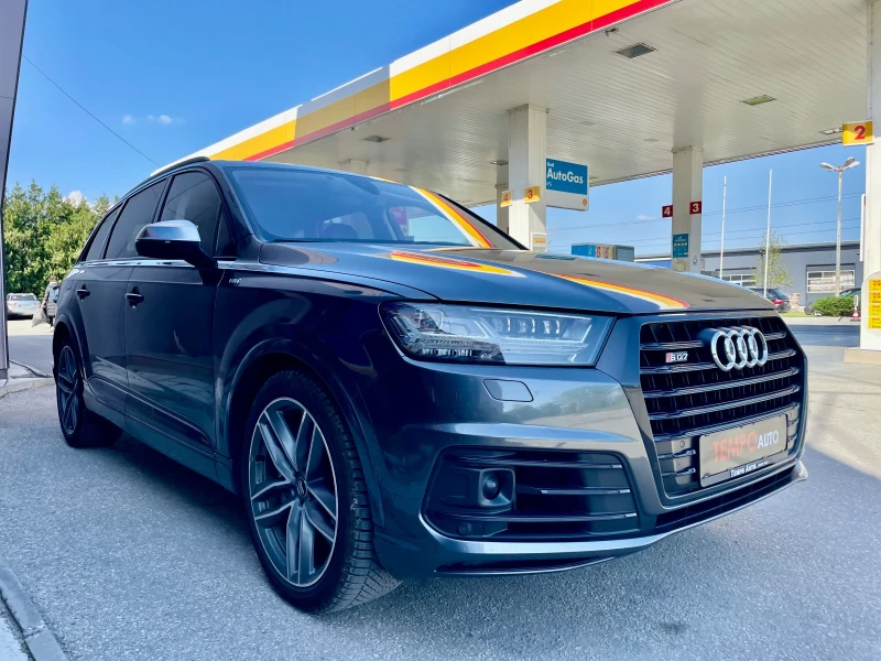 Audi SQ7 4.0V8T-CERAMIC-3S-LINE-DISTRONIK-7места-ПАНОРАМА, снимка 7 - Автомобили и джипове - 50020606