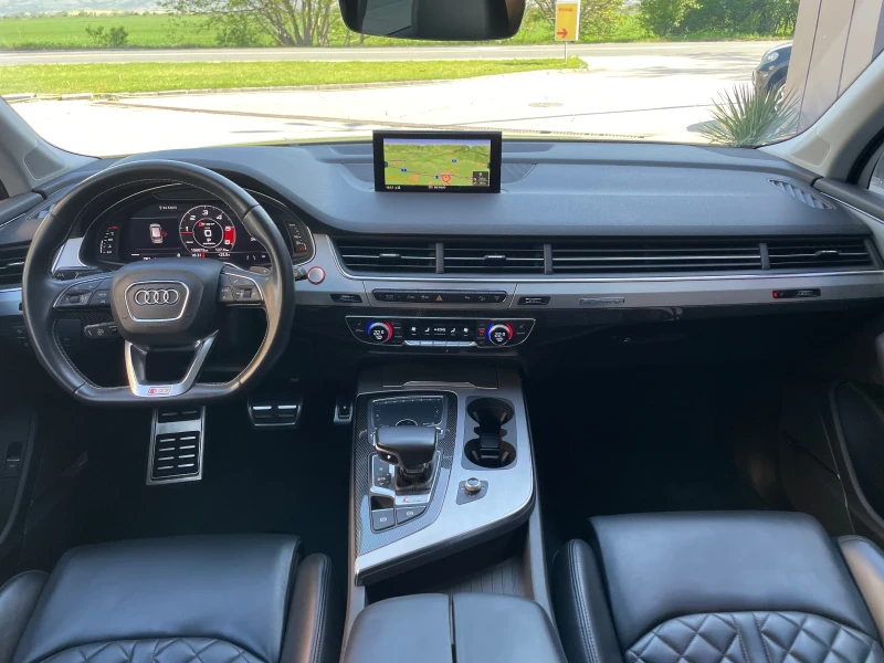 Audi SQ7 4.0V8T-CERAMIC-3S-LINE-DISTRONIK-7места-ПАНОРАМА, снимка 12 - Автомобили и джипове - 50020606