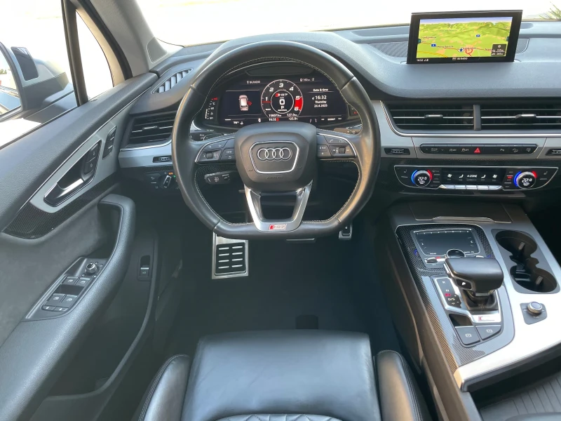 Audi SQ7 4.0V8T-CERAMIC-3S-LINE-DISTRONIK-7места-ПАНОРАМА, снимка 14 - Автомобили и джипове - 50020606
