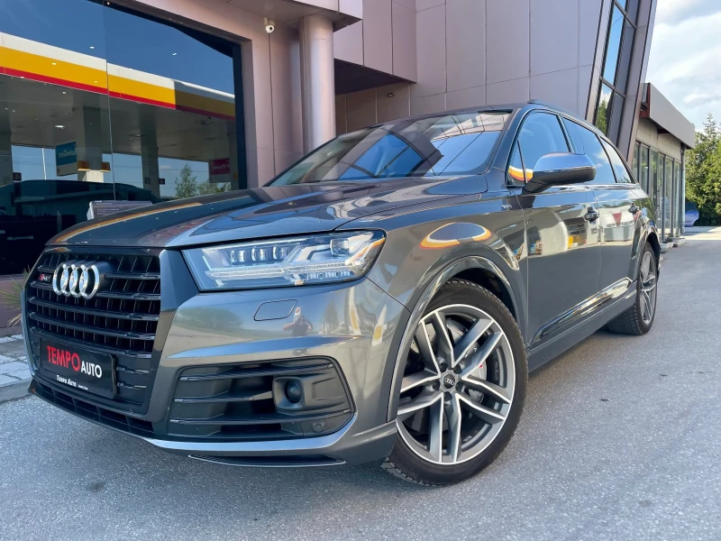Audi SQ7 4.0V8T-CERAMIC-3S-LINE-DISTRONIK-7места-ПАНОРАМА, снимка 2 - Автомобили и джипове - 50020606
