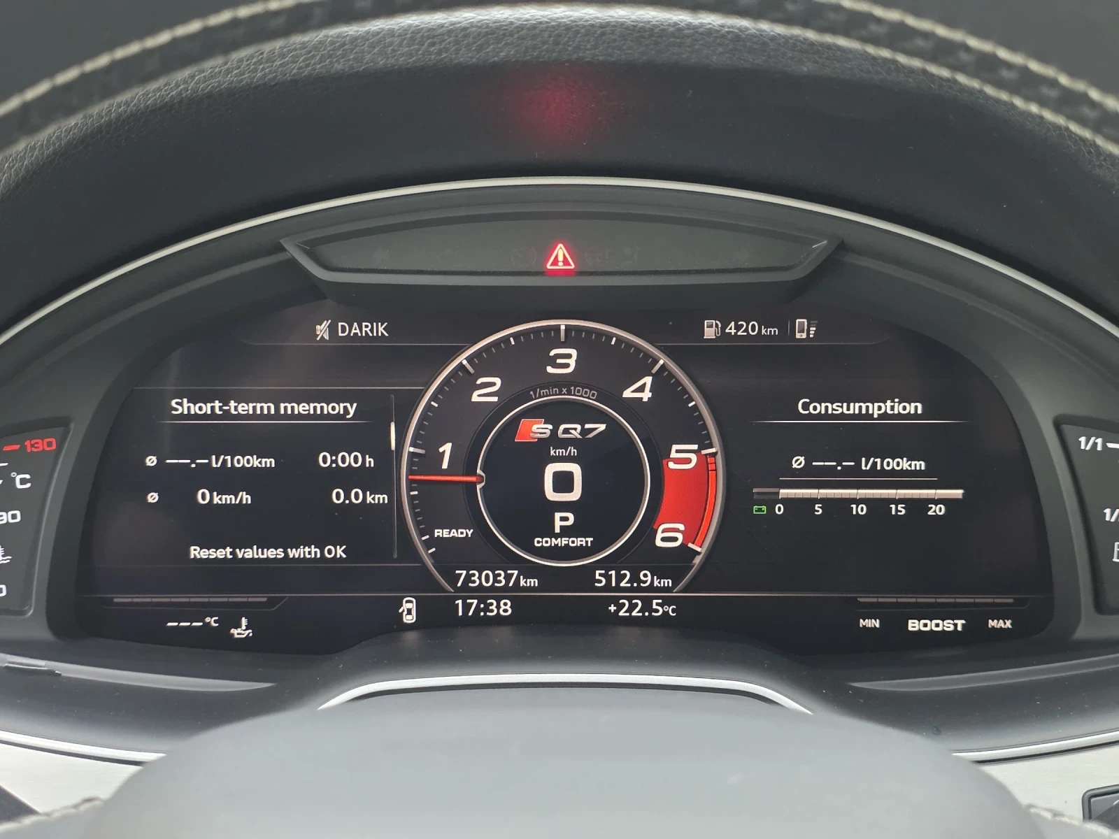 Audi SQ7 КАТО НОВ!!! 73000КМ, снимка 10 - Автомобили и джипове - 54575296