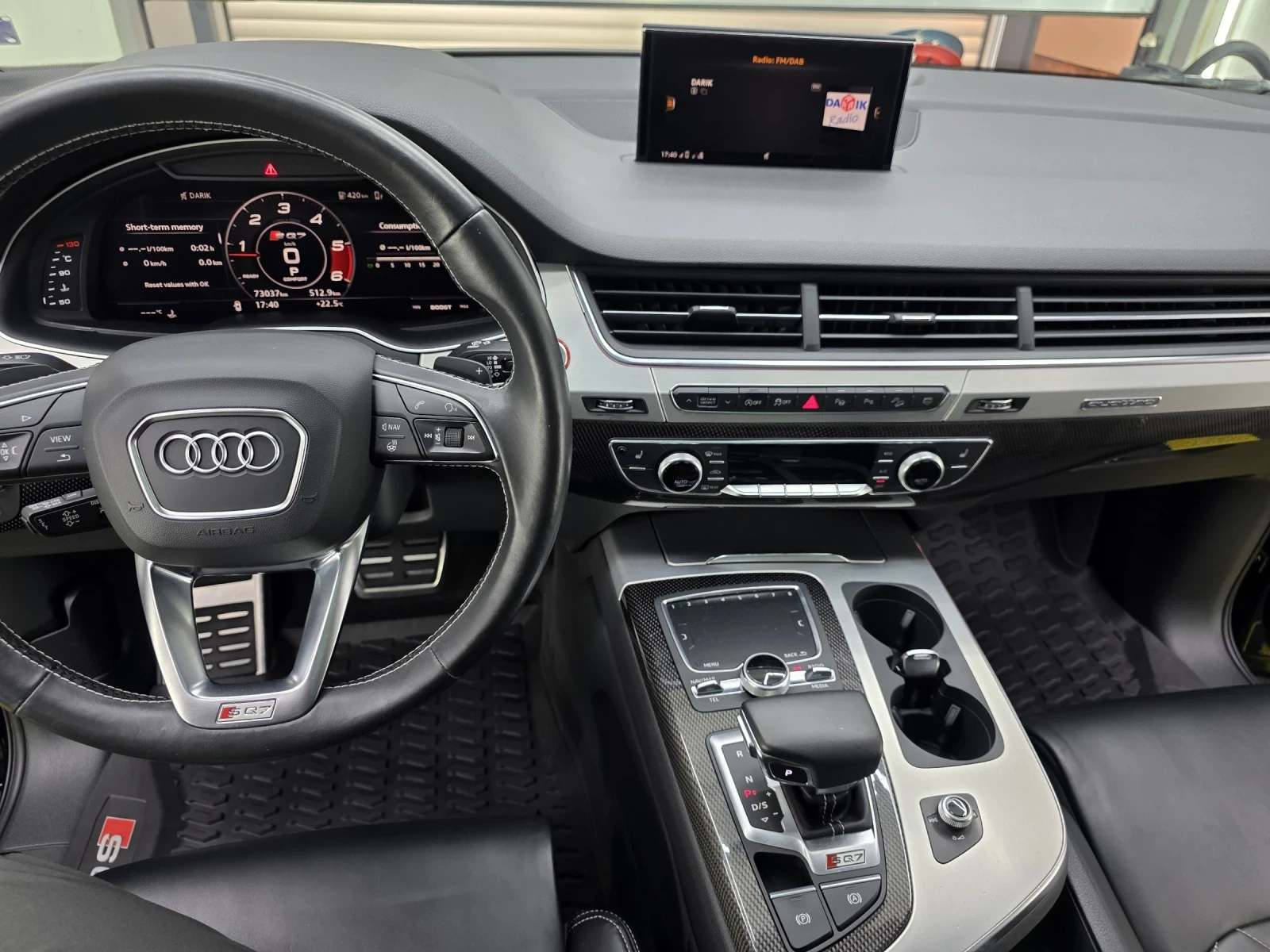 Audi SQ7 КАТО НОВ!!! 73000КМ, снимка 15 - Автомобили и джипове - 54575296