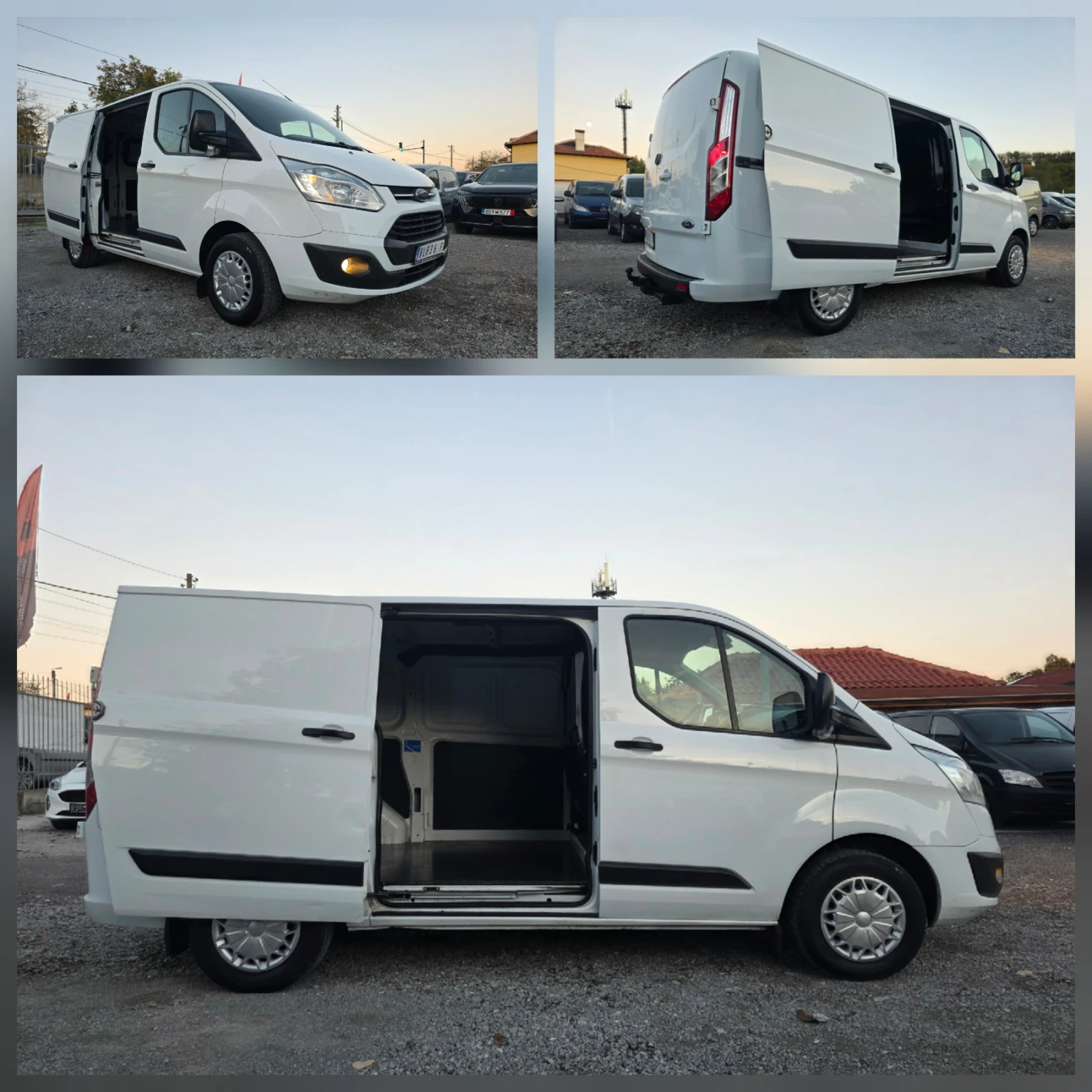 Ford Transit Custom 2.2tdci, снимка 7 - Бусове и автобуси - 56638017