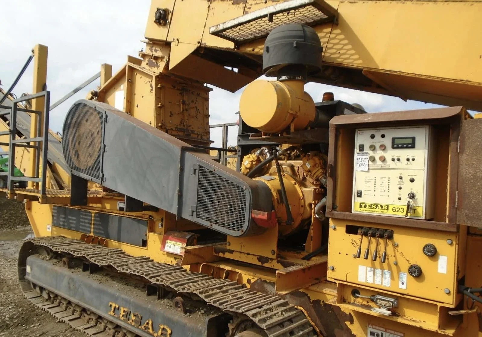 Машини за насипни материали Scania Tesab RK623 CT, снимка 8 - Индустриална техника - 53861138