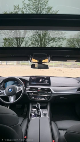 BMW 530E Plug-in M-packet Shadow line , снимка 8