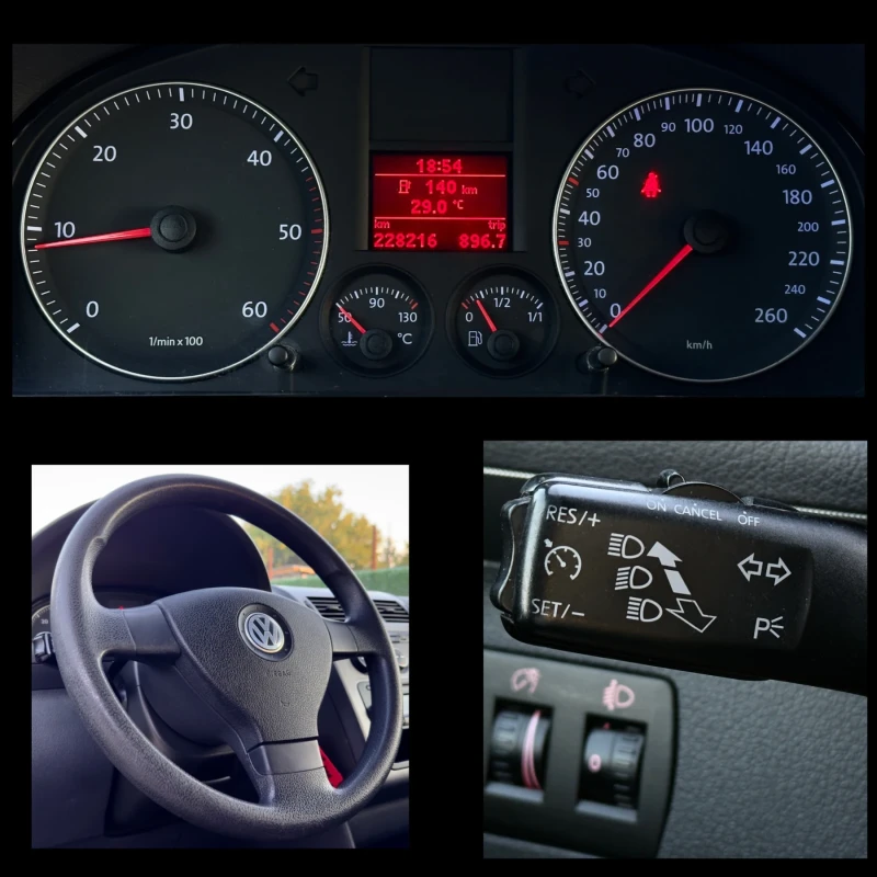 VW Touran 1.9TDi 90hp * FACELIFT* , снимка 14 - Автомобили и джипове - 51394812