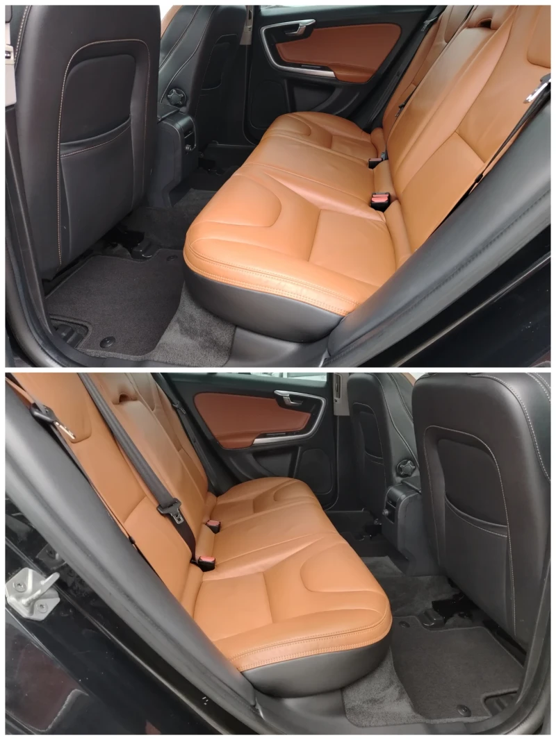 Volvo V60 1.6D-115к.с/АВТОМАТИК/НАВИГАЦИЯ/КОЖА/ПАРКТРОНИК!!!, снимка 10 - Автомобили и джипове - 53396073