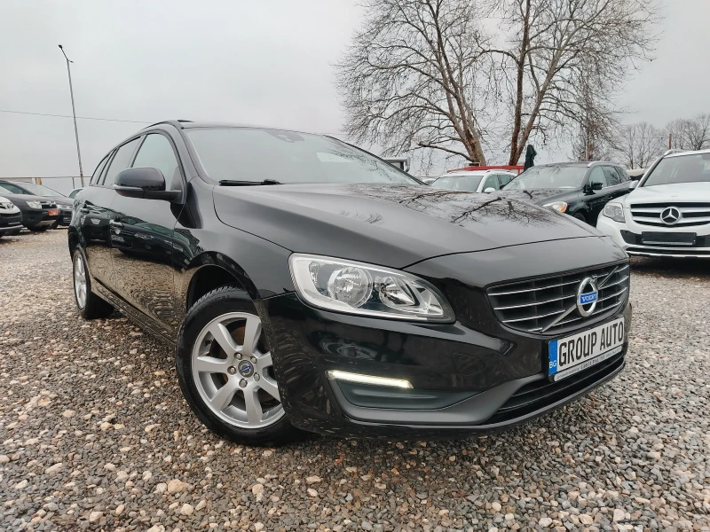 Volvo V60 1.6D-115к.с/АВТОМАТИК/НАВИГАЦИЯ/КОЖА/ПАРКТРОНИК!!!, снимка 1 - Автомобили и джипове - 53396073