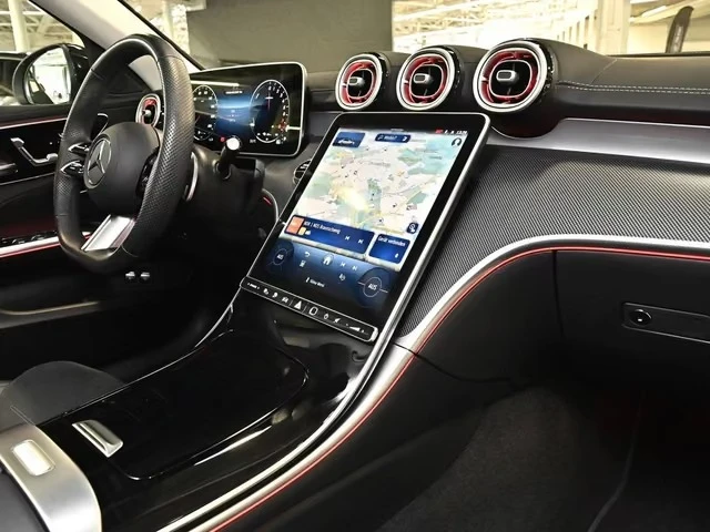 Mercedes-Benz C 300 e AMG PLUG-IN HYBRID MEMORY 360-CAM DISTRONIC , снимка 13 - Автомобили и джипове - 56086782