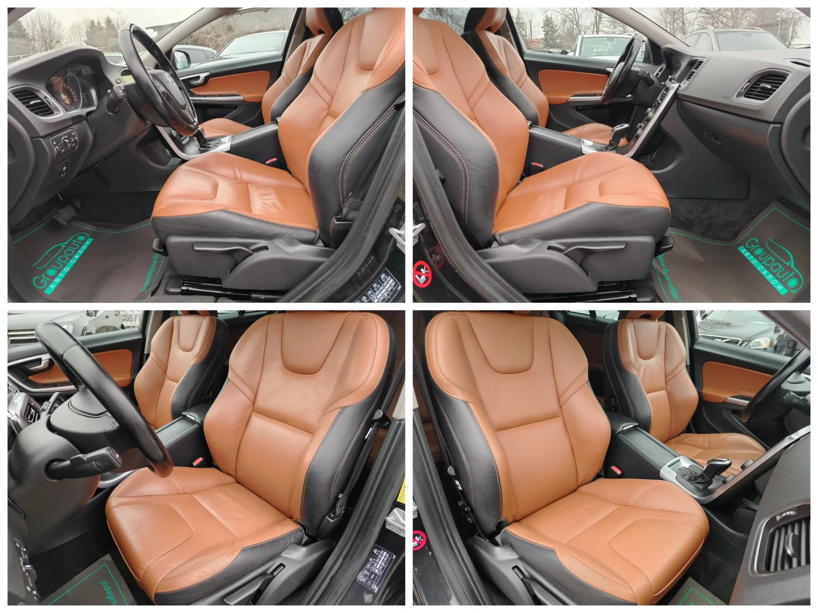 Volvo V60 1.6D-115к.с/АВТОМАТИК/НАВИГАЦИЯ/КОЖА/ПАРКТРОНИК!!! - изображение 8