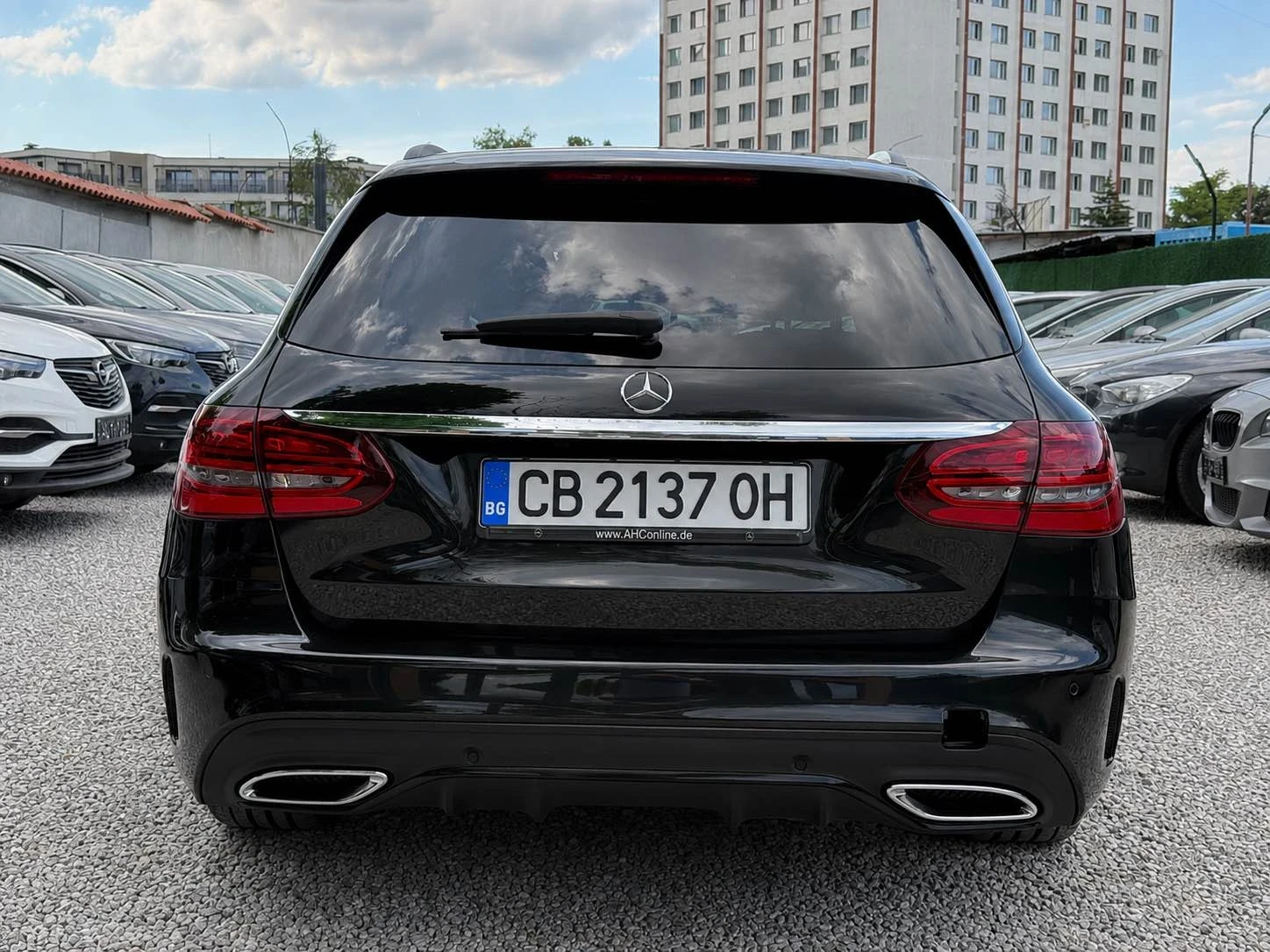 Mercedes-Benz C 220 CDI/AMG/4matic/Facelift/194hp/Панорама/Обдухване, снимка 6 - Автомобили и джипове - 55422789