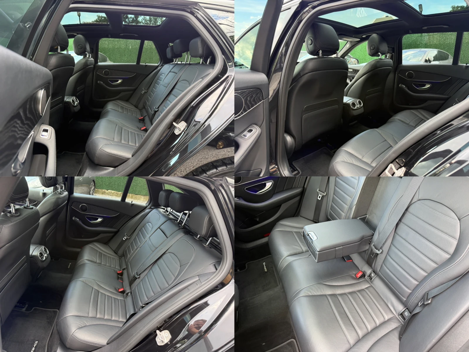 Mercedes-Benz C 220 CDI/AMG/4matic/Facelift/194hp/Панорама/Обдухване, снимка 11 - Автомобили и джипове - 55422789
