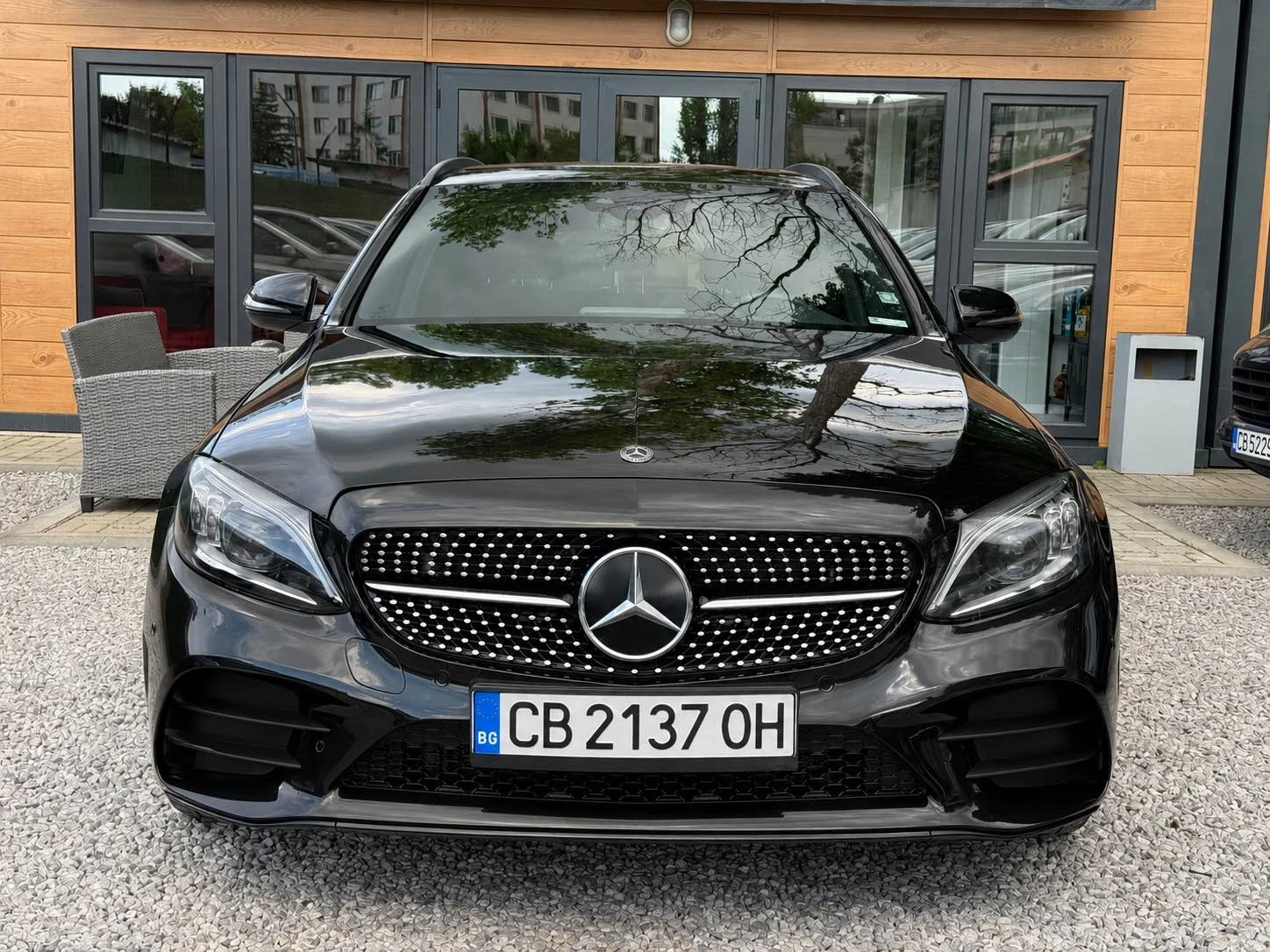 Mercedes-Benz C 220 CDI/AMG/4matic/Facelift/194hp/Панорама/Обдухване, снимка 2 - Автомобили и джипове - 55422789