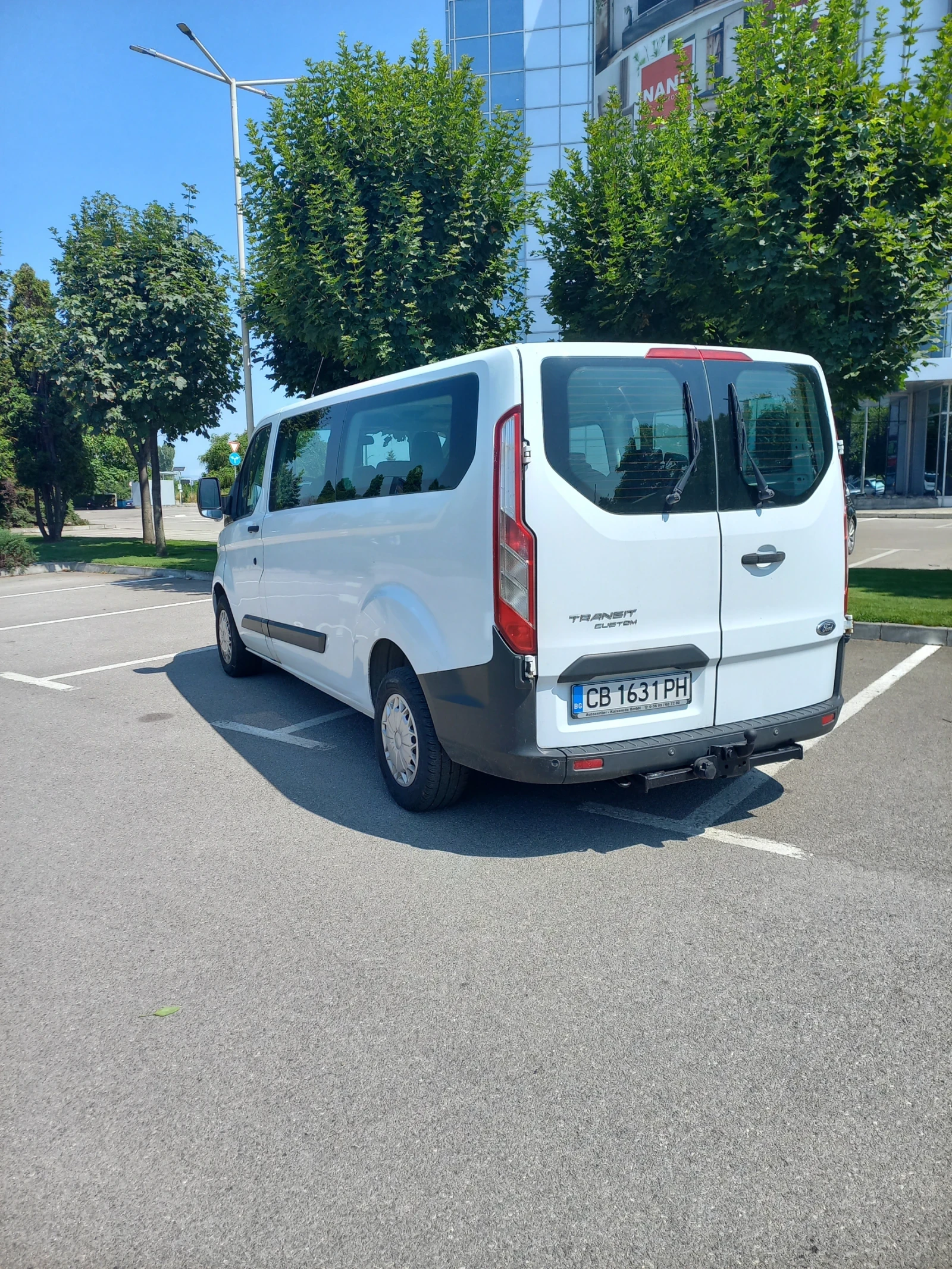 Ford Transit Custom Пътнически, снимка 4 - Бусове и автобуси - 55338848