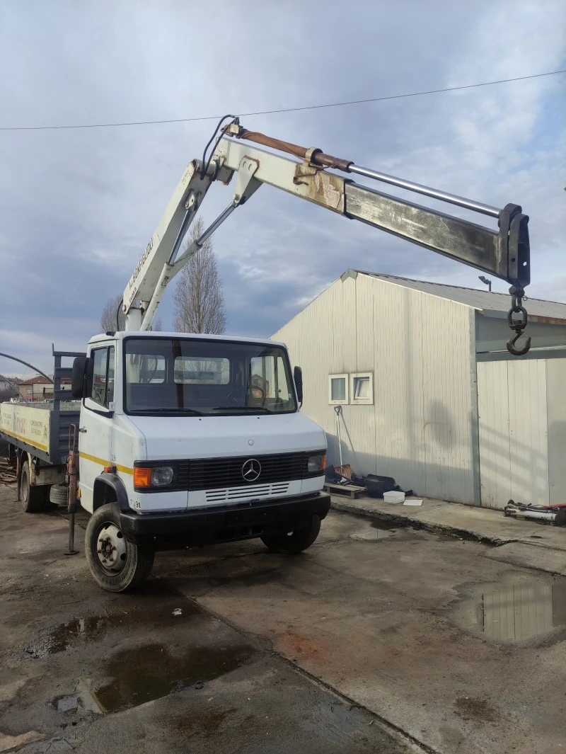 Mercedes-Benz 814 БОРДОВИ С КРАН , снимка 9 - Камиони - 43672587