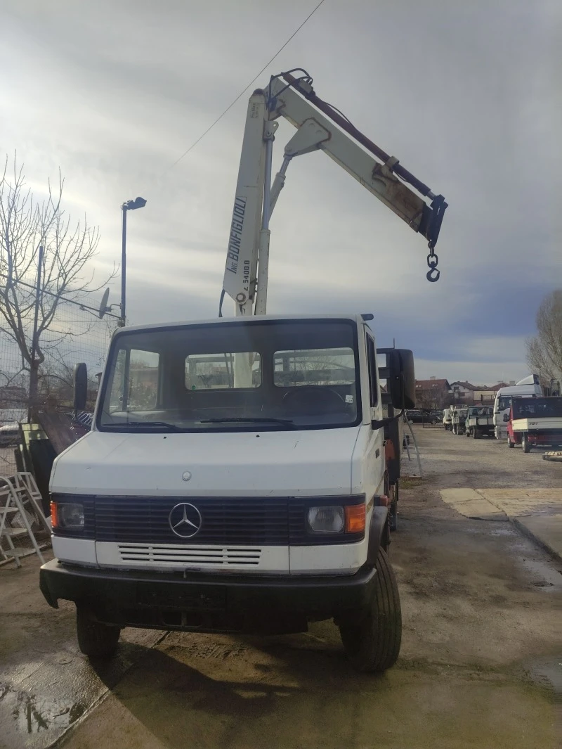 Mercedes-Benz 814 БОРДОВИ С КРАН , снимка 1 - Камиони - 43672587