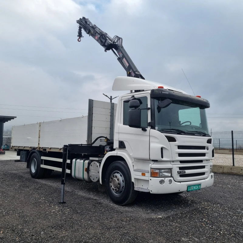 Scania P 340 Нов Внос Hiab 111